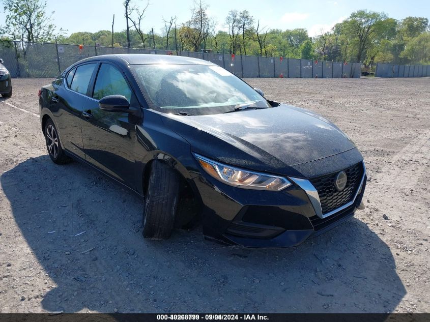 2021 Nissan Sentra Sv Xtronic Cvt VIN: 3N1AB8CVXMY209796 Lot: 40268799