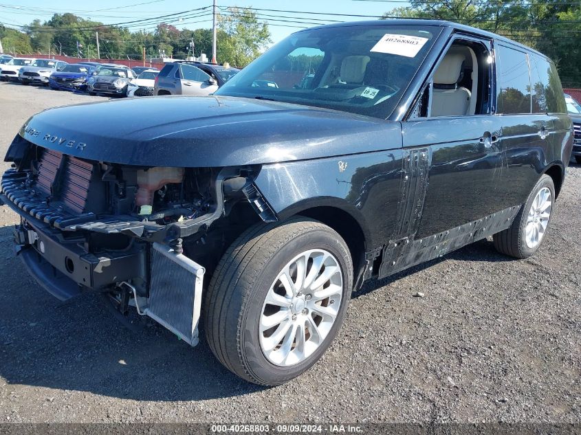 2021 Land Rover Range Rover VIN: SALGR2SU4MA415587 Lot: 40268803