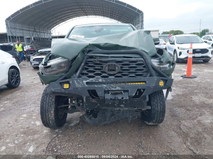 2021 Toyota Tacoma Double Cab/Sr/Sr5/Trd Spo VIN: 5TFCZ5AN2MX249634 Lot: 40268810