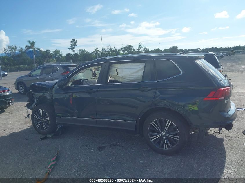 3VV3B7AX8JM019598 2018 Volkswagen Tiguan 2.0T Se/2.0T Sel