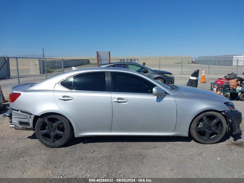 2007 Lexus Is 250 VIN: JTHBK262872055624 Lot: 40268832