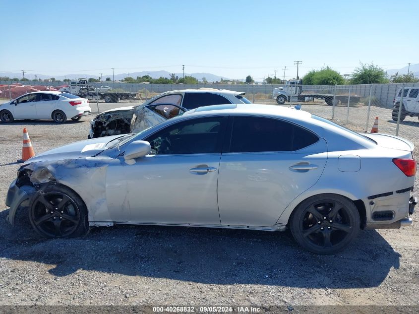 2007 Lexus Is 250 VIN: JTHBK262872055624 Lot: 40268832