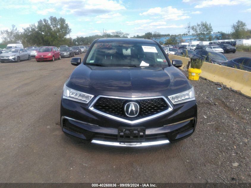 2019 Acura Mdx Tech Entertainment Pkgs VIN: 5J8YD4H71KL011446 Lot: 40268836