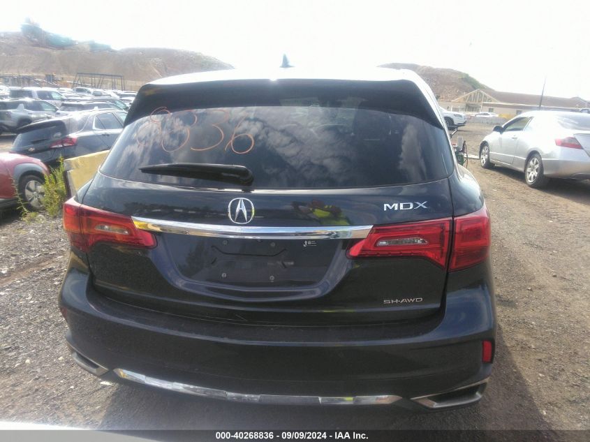 2019 Acura Mdx Tech Entertainment Pkgs VIN: 5J8YD4H71KL011446 Lot: 40268836