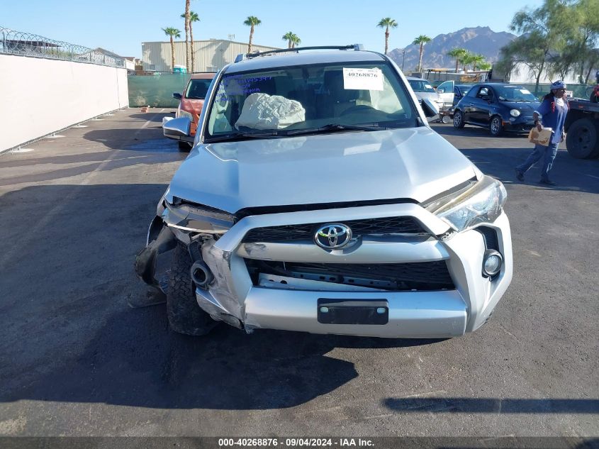 2016 Toyota 4Runner Sr5 Prem/Ltdl/Trail/Trd VIN: JTEBU5JR9G5285166 Lot: 40268876