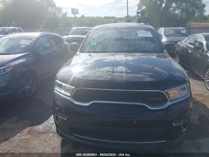 2021 Dodge Durango Sxt VIN: 1C4RDJAG5MC696940 Lot: 40268883