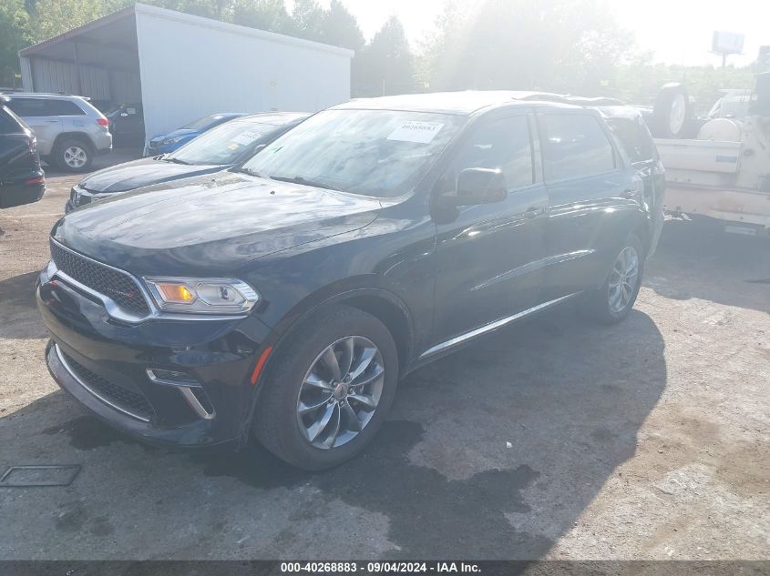 2021 Dodge Durango Sxt VIN: 1C4RDJAG5MC696940 Lot: 40268883