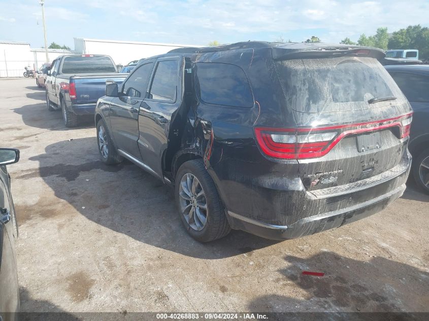 2021 Dodge Durango Sxt VIN: 1C4RDJAG5MC696940 Lot: 40268883