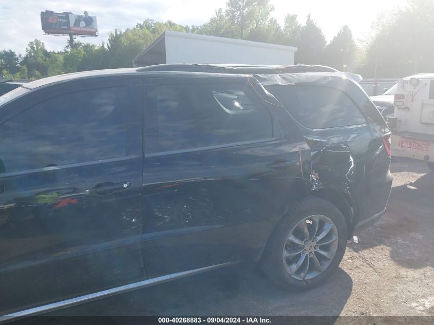 2021 Dodge Durango Sxt VIN: 1C4RDJAG5MC696940 Lot: 40268883