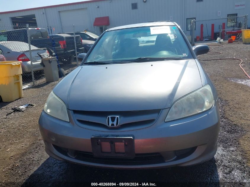 2004 Honda Civic Lx VIN: 2HGES15534H531934 Lot: 40268894