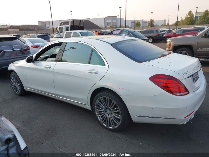 WDDUG8CB9GA235192 2016 Mercedes-Benz S 550