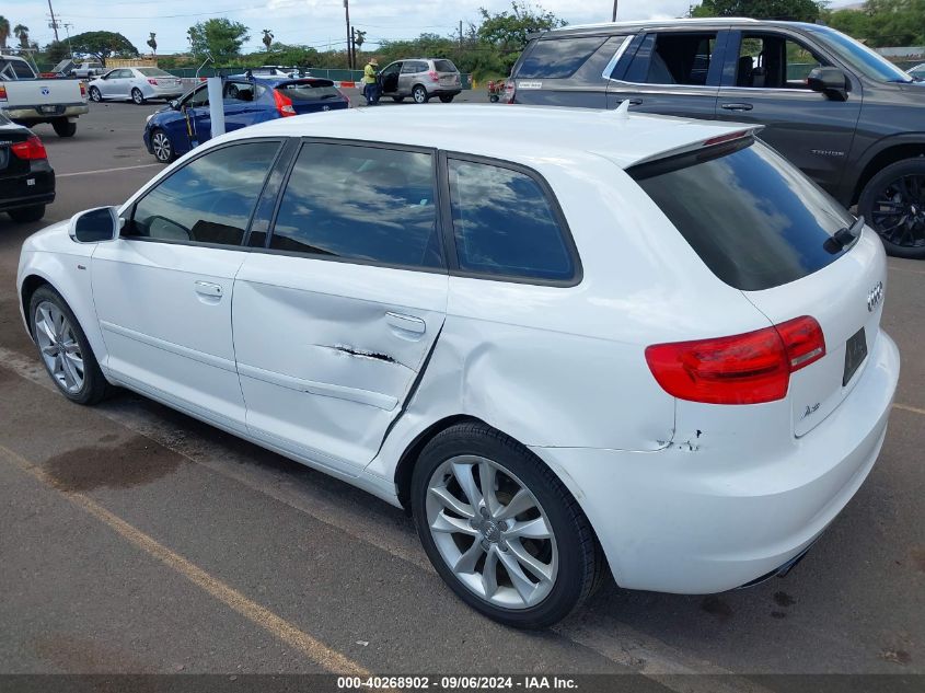 2012 Audi A3 2.0T Premium VIN: WAUBEAFM6CA090499 Lot: 40268902