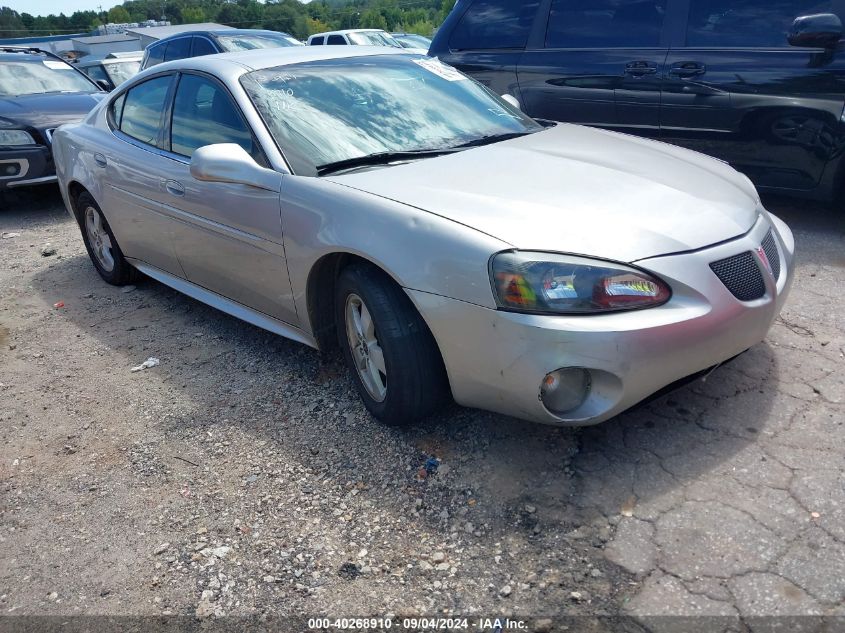 2006 Pontiac Grand Prix VIN: 2G2WP582261210156 Lot: 40268910