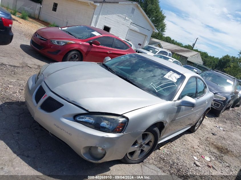 2006 Pontiac Grand Prix VIN: 2G2WP582261210156 Lot: 40268910