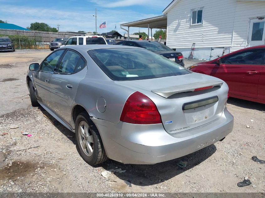 2006 Pontiac Grand Prix VIN: 2G2WP582261210156 Lot: 40268910