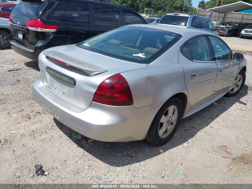 2006 Pontiac Grand Prix VIN: 2G2WP582261210156 Lot: 40268910