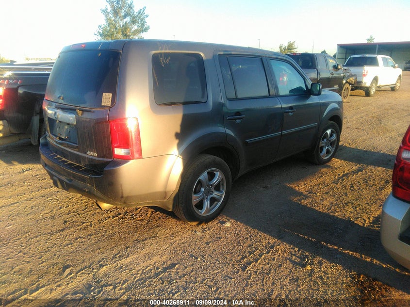 2014 HONDA PILOT EXL - 5FNYF4H58EB056091