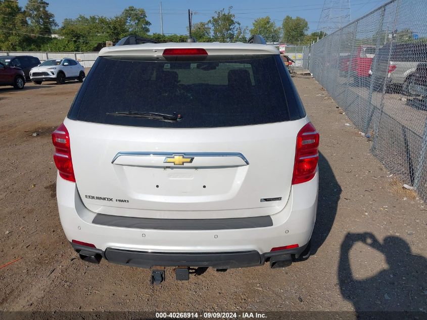 2017 Chevrolet Equinox Premier VIN: 2GNFLGE30H6274242 Lot: 40268914