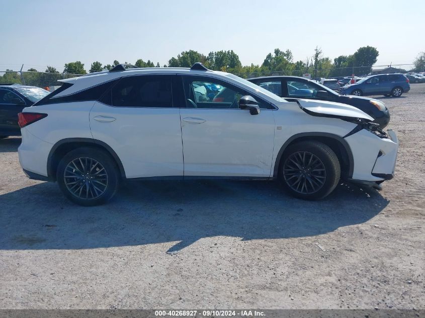 2016 Lexus Rx 350 F Sport VIN: 2T2BZMCA0GC016446 Lot: 40268927