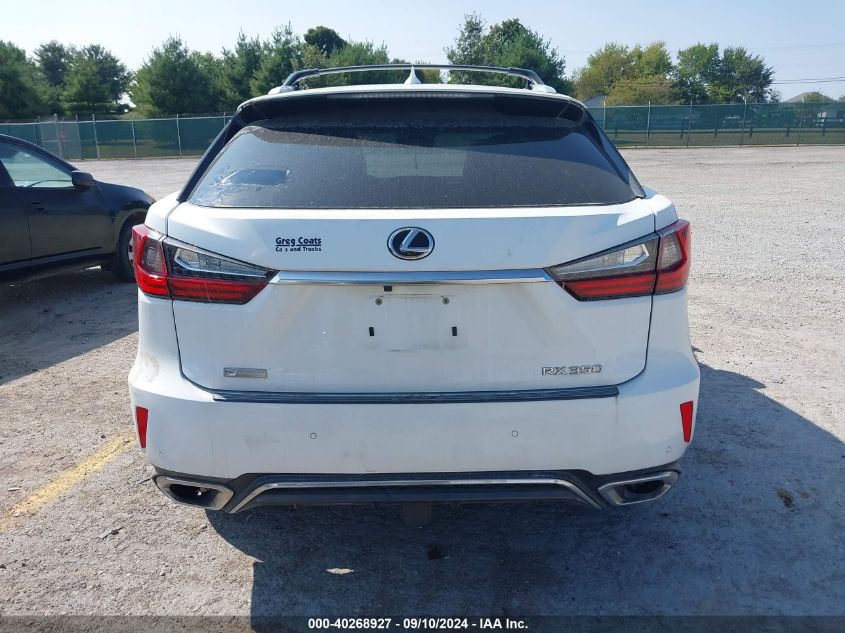 2016 Lexus Rx 350 F Sport VIN: 2T2BZMCA0GC016446 Lot: 40268927