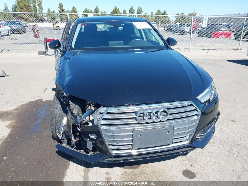 2018 Audi A4 2.0T Tech Ultra Premium/2.0T Ultra Premium VIN: WAUKMAF41JA234783 Lot: 40268943