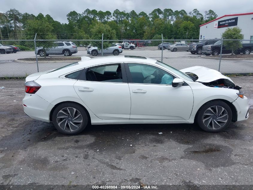 2019 Honda Insight Touring VIN: 19XZE4F99KE001082 Lot: 40268984