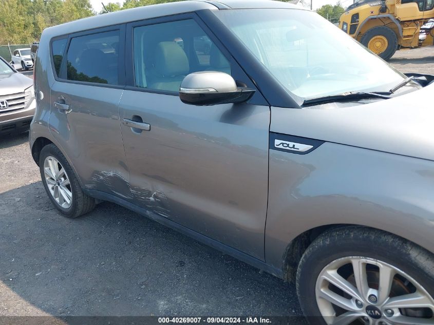 2018 Kia Soul + VIN: KNDJP3A50J7570746 Lot: 40269007