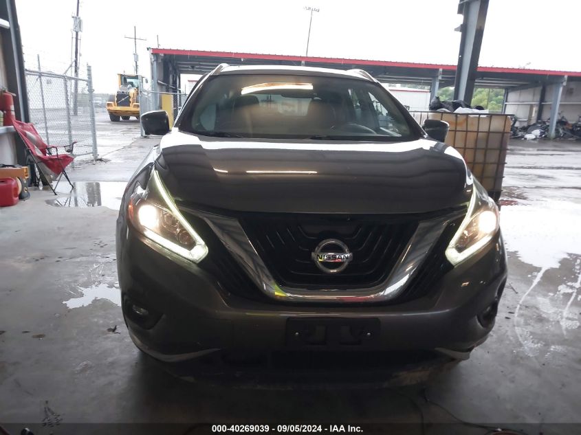 2018 Nissan Murano S/Sl/Sv/Platinum VIN: 5N1AZ2MG5JN153910 Lot: 40269039