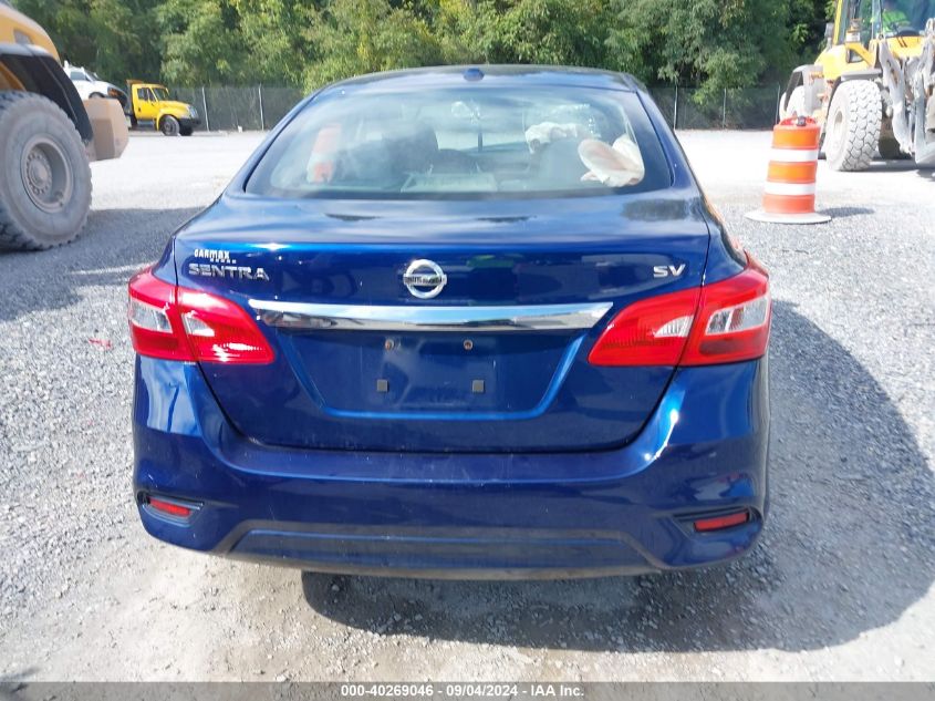 2018 Nissan Sentra Sv VIN: 3N1AB7AP4JY276131 Lot: 40269046