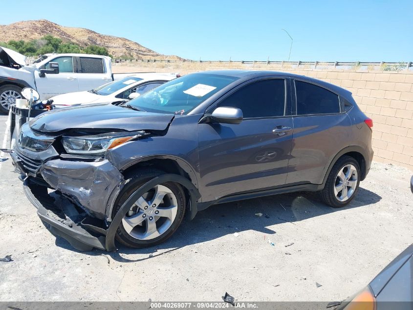 2022 Honda Hr-V 2Wd Lx VIN: 3CZRU5H3XNM730620 Lot: 40269077