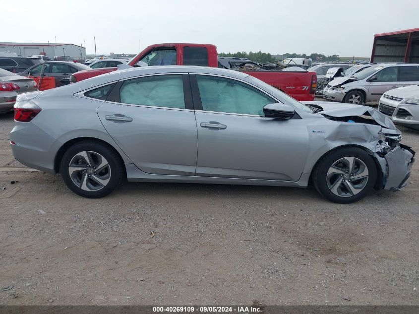 2019 Honda Insight Ex VIN: 19XZE4F50KE005325 Lot: 40269109