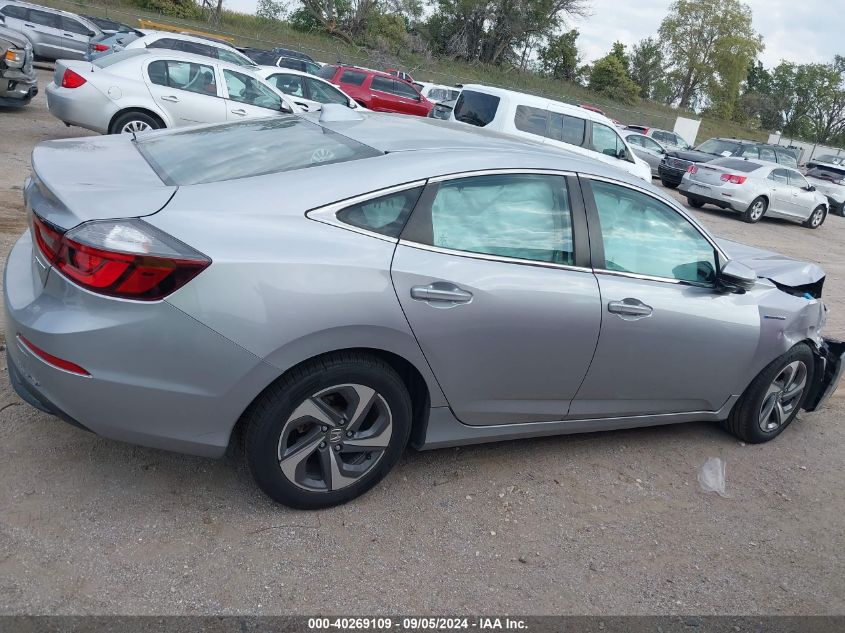 2019 Honda Insight Ex VIN: 19XZE4F50KE005325 Lot: 40269109