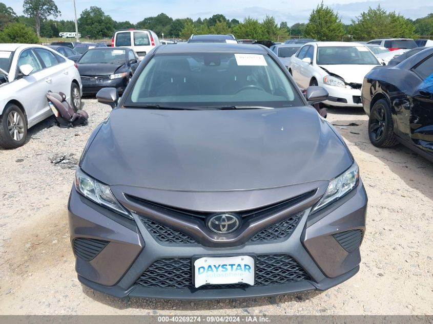 2019 Toyota Camry Se VIN: 4T1B11HK7KU820911 Lot: 40269274