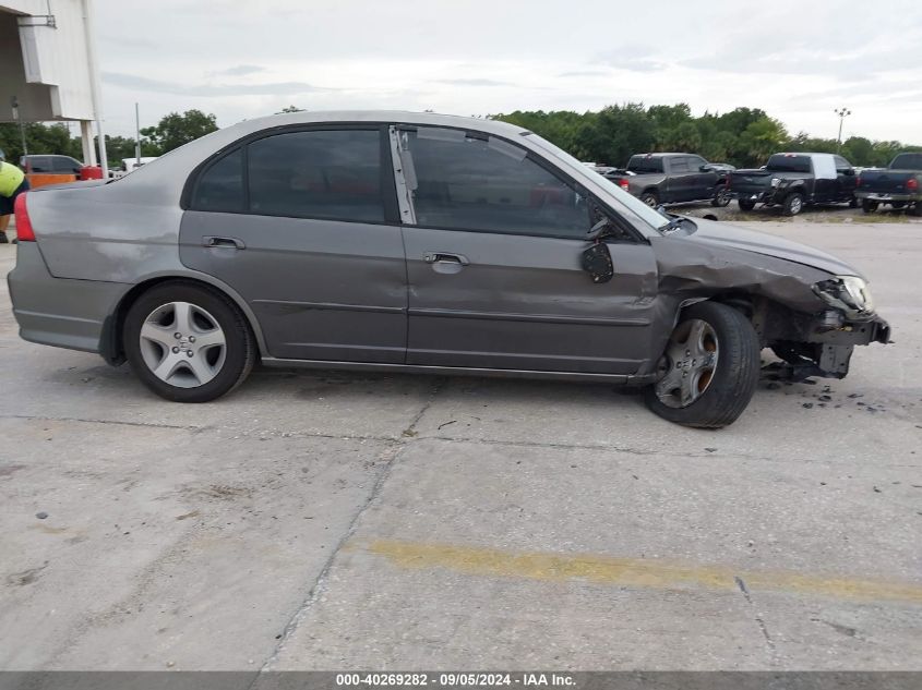 2004 Honda Civic Ex VIN: 2HGES25844H536012 Lot: 40269282