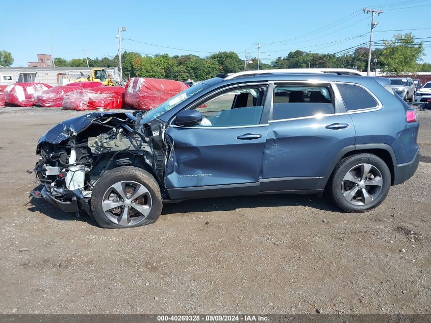 2019 Jeep Cherokee Limited 4X4 VIN: 1C4PJMDX1KD488803 Lot: 40269328