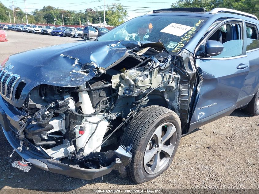 VIN 1C4PJMDX1KD488803 2019 JEEP CHEROKEE LIMITED 4X4