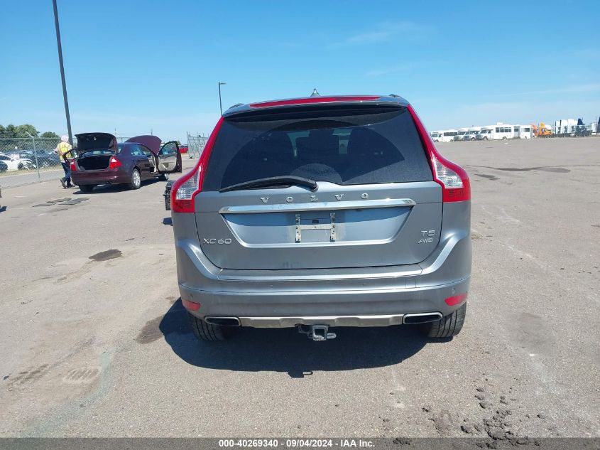 2016 Volvo Xc60 T5 Platinum VIN: YV4612RM1G2807602 Lot: 40269340