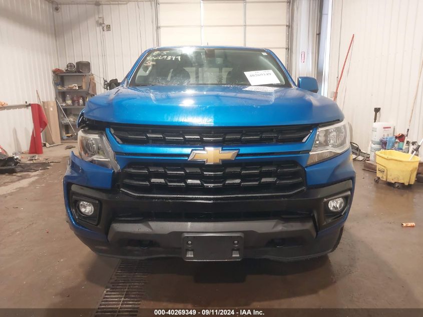 2021 Chevrolet Colorado 4Wd Short Box Lt VIN: 1GCGTCENXM1162228 Lot: 40269349