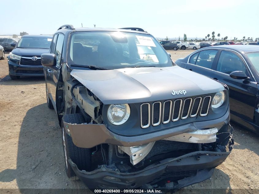 2016 Jeep Renegade Latitude VIN: ZACCJABT0GPD13402 Lot: 40269400