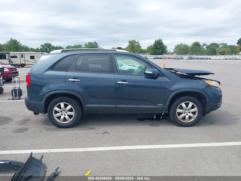 2011 Kia Sorento Lx V6 VIN: 5XYKTDA26BG123032 Lot: 40269428