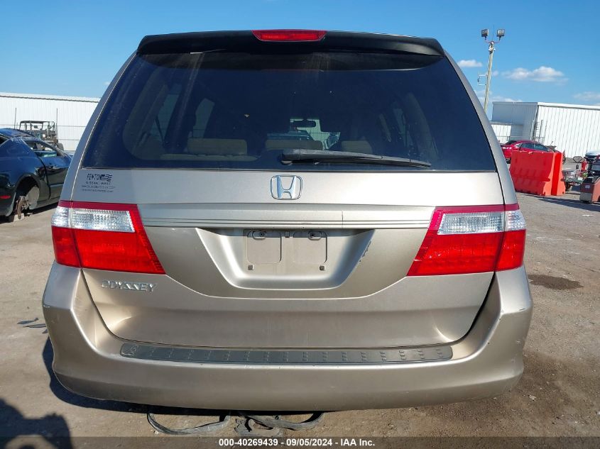 2006 Honda Odyssey Lx VIN: 5FNRL38276B109846 Lot: 40269439