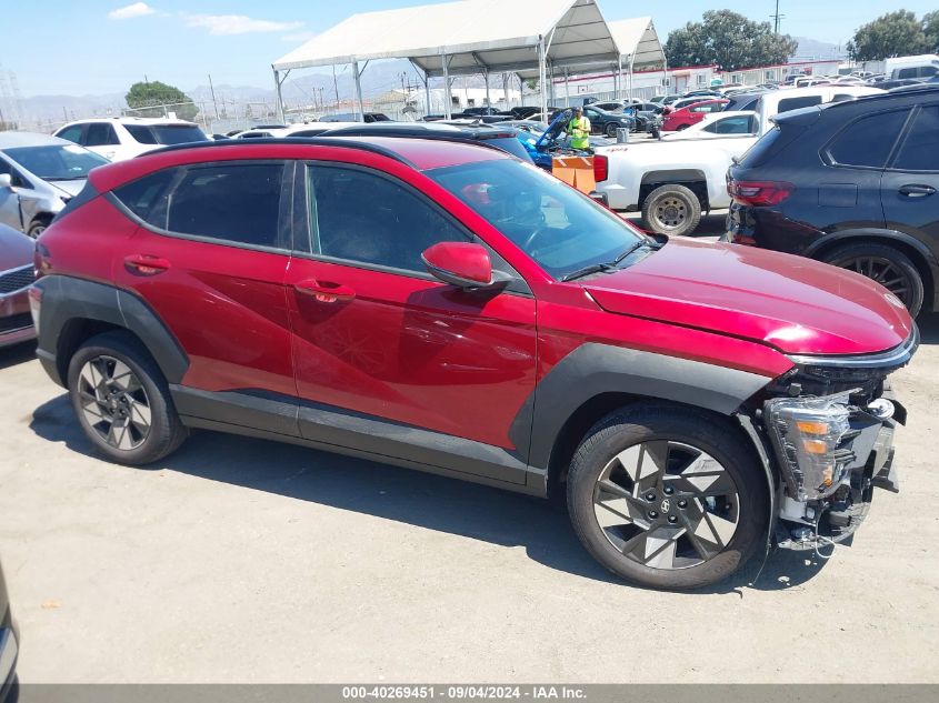 2024 Hyundai Kona Sel VIN: KM8HB3AB8RU054646 Lot: 40269451