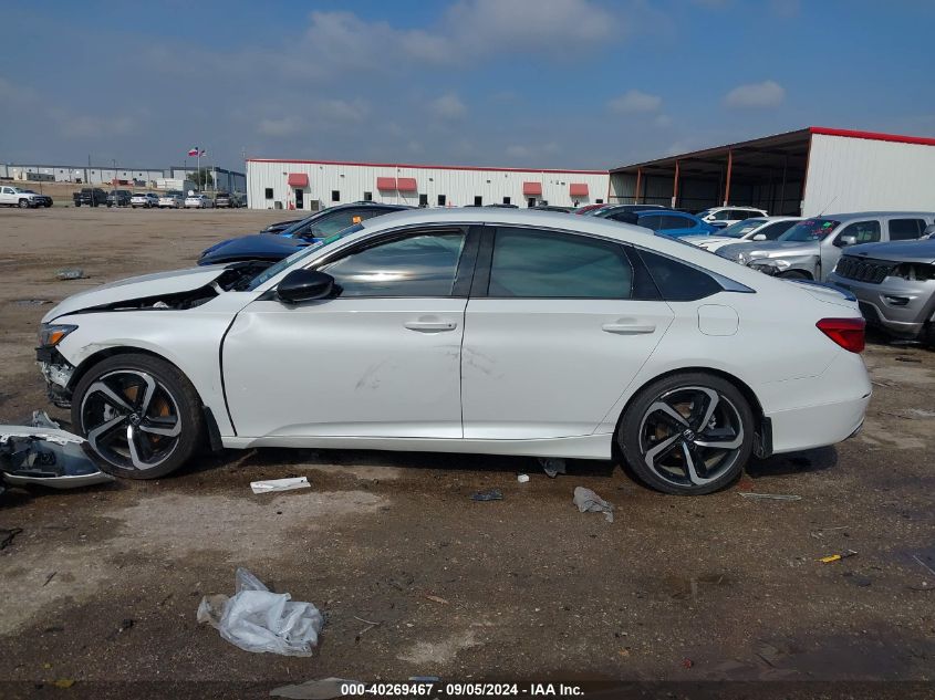 2022 Honda Accord Sport VIN: 1HGCV1F37NA119401 Lot: 40269467