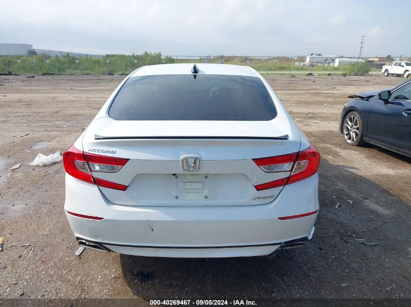 2022 Honda Accord Sport VIN: 1HGCV1F37NA119401 Lot: 40269467