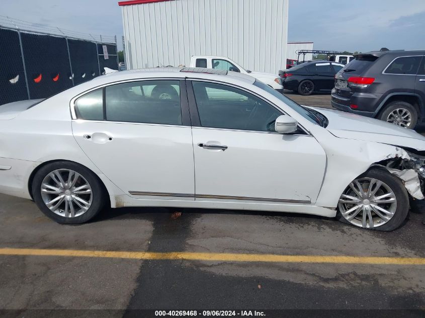 2011 Hyundai Genesis 4.6 VIN: KMHGC4DF9BU114159 Lot: 40269468