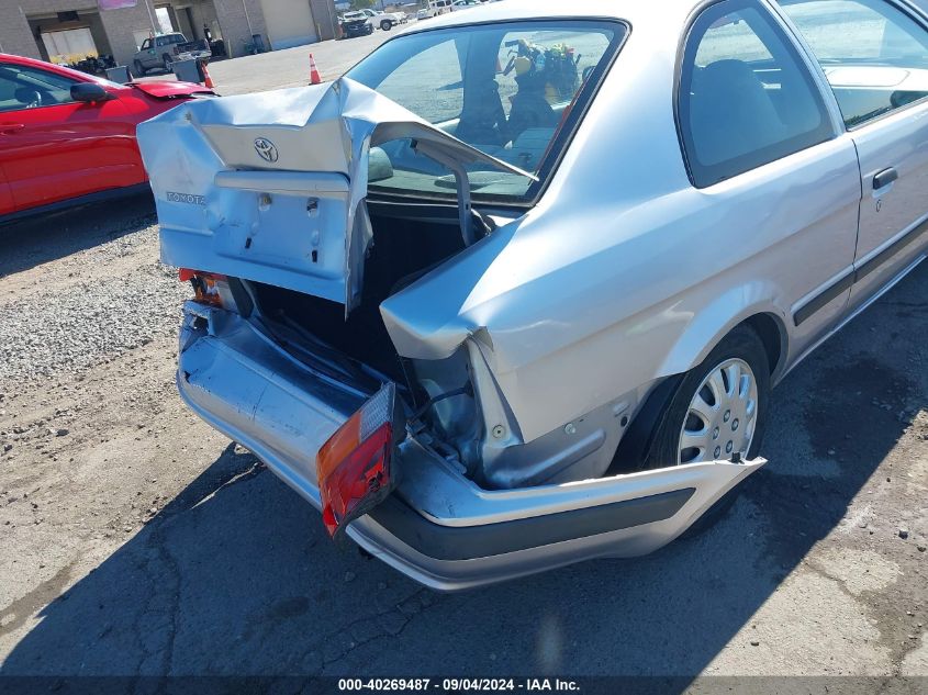 1997 Toyota Tercel Ce VIN: JT2AC52L8V0228330 Lot: 40269487