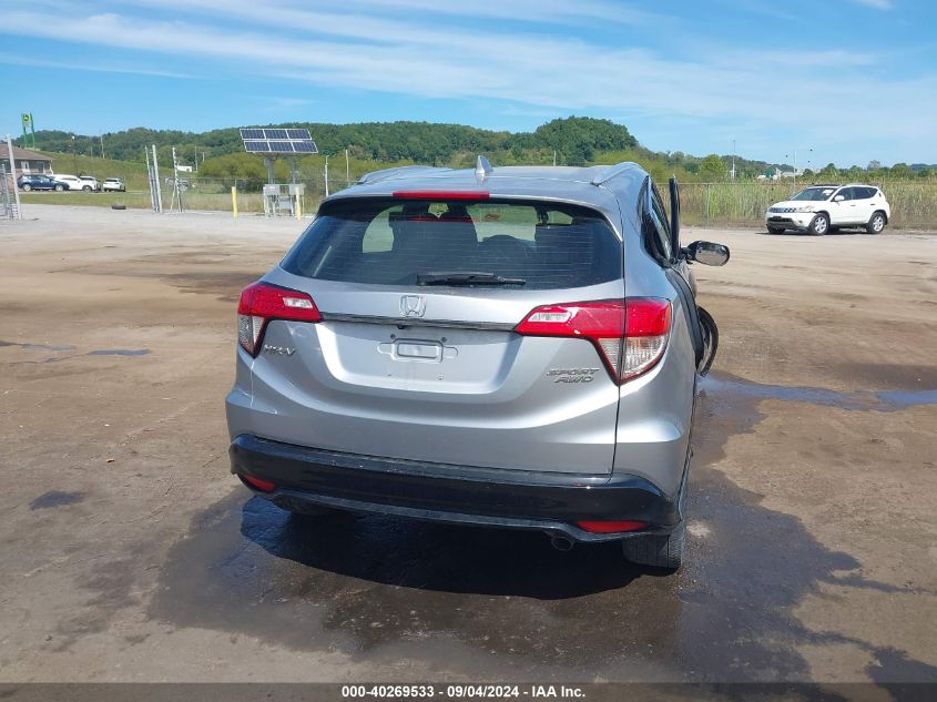 2019 Honda Hr-V Sport VIN: 3CZRU6H17KG703311 Lot: 40269533