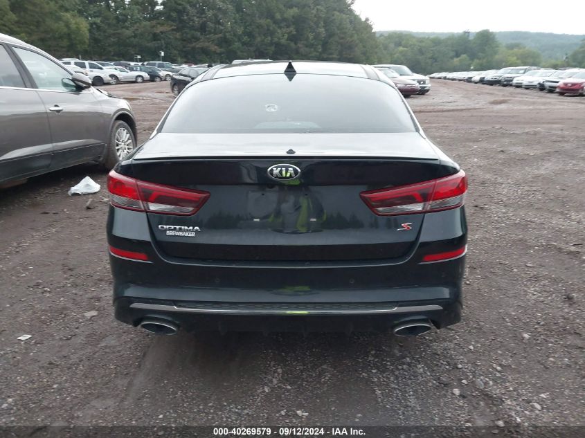 2019 Kia Optima S VIN: 5XXGT4L30KG362916 Lot: 40269579