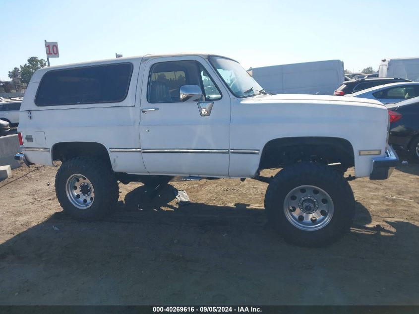 1984 Chevrolet Blazer K10 VIN: 1G8EK18L0EF179269 Lot: 40269616