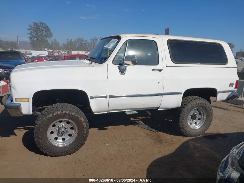 1984 Chevrolet Blazer K10 VIN: 1G8EK18L0EF179269 Lot: 40269616